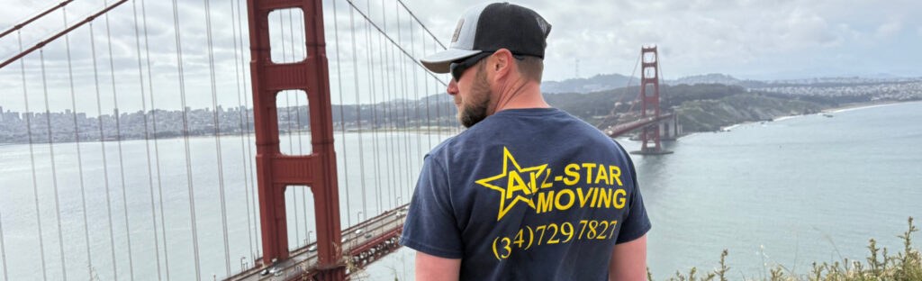 All-Star movers at the Golden Gate bridge